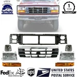 Front Header Panel + Grille Lights Kit 1992-1997 Ford F150 F250 F350. Fixed Price $279.82.