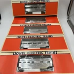 Lionel California Zephyr Aluminum 5-CAR Passenger Set New 6-19122-27 D&rgw. Fixed Price $480.00.