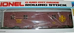 Lionel 6-5745 " Santa Fe Bunk Car W/ Die Cast Sprung Trucks Lot # 42792. Fixed Price $24.64.