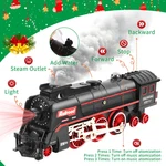 Premium Electric Christmas Train Tracks Set W/ Lights Sound Kids Toy Around Tree. Fixed Price $44.99.