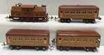 Lionel Prewar O-gauge 252 Electric Locomotive W/603/603/604 Passenger Train Cars. Fixed Price $299.99.