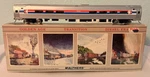 Walthers Ho Amtrak 85 Amfleet Food Service Phase Car 932-6012 Nos Boxed. Fixed Price $99.99.