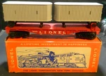 Vintage Lionel 6440 Flat Car W/ (2) Piggy Back Vans Original Box Vg-excel. Fixed Price $74.99.