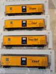 Rapido Ho Santa-fe RR-56 Mechanical Refeers With Sound All Differant Logos Lot 3. Fixed Price $275.00.
