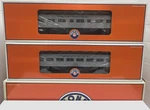 Lionel O-gauge 2027110 Santa Fe Shadow-line Pack Coach & Observation Cars- Nib. Fixed Price $399.99.