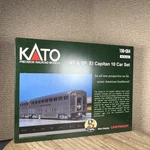 Kato Scale 106-084 At&sf El Capitan 10-CAR Passenger Set. Fixed Price $310.00.