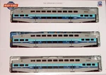 Ho Athearn 25967 Bombardier Coach Car Pk Amt #2026 2030 2037 Montreal Commuter. Fixed Price $429.99.