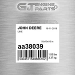 AA38039 Line Fits John Deere (surplus Open Box). Fixed Price $130.99.