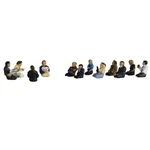 Graham Farish 379-321 Gauge 12 Seated Coach Passengers Figures. Fixed Price $21.00.