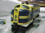 Mth Premier / Santa Fe Ft Aba Set 3-RAIL O-gauge Item 20-2565-1 New. Fixed Price $600.00.