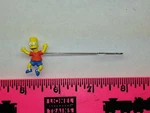 Lionel Part Jumping Bart Simpson Figure 26801. Fixed Price $12.88.