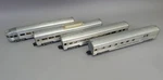 4PC Post War Scale American Flyer 660 661 662 663 Aluminum Passenger Car Lot. Fixed Price $99.99.