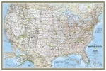 National Geographic: United States Classic Wall Map - By. Fixed Price $45.95.