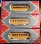3 Williams Classic Repro Lionel Lines Streamline Cars Plainfield/westfield/eliz. Fixed Price $159.00.