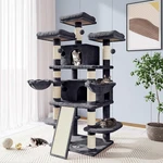 68 Inches Cat Tree/house And Towers For Big Feline/scratching Post/multi-level. Fixed Price $158.99.