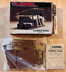 Lionel 6-12705 Lumber Shed Assembly Kit 0/027 Gauge New Open Box. Fixed Price $11.25.