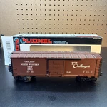 Lionel 6-16617 O-gauge 1989 Chicago & North Western Boxcar W/etd. Fixed Price $24.99.