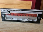 K-line Streamliners Golden State Imperial Terrace Passenger Car New Box. Fixed Price $19.99.