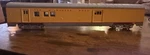 Ho Scale Con-cor Milwaukee Road 72 Rpo/baggage Passenger Car Yellow/gray #7139. Fixed Price $59.99.