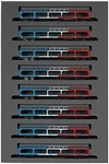 Kato Gauge Ku 5000 Tricolor 8CARS Set 10-1603 Model Train Freight. Fixed Price $137.83.