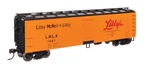 41315 Walthers Ho 40' Wood Reefer With Steel Ends Libby Lmlx #1660. Fixed Price $31.50.
