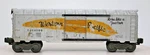 Original Lionel Post War 6464-100 Gold Feather Box Car C-6. Fixed Price $73.59.