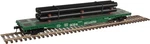 Atlas O 52'-6" Flat Car 2002005-2 Reading #9330 (3 Rail) New Trainman. Fixed Price $124.99.