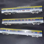 Con-cor C&o #850 The Chessie Vista Dome Scale 2PASSENGER Cars 2503 1678. Fixed Price $75.00.