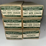 Ho Scale American Beaty Lines New York Central Lot Of 6 Wheels Not Included. Fixed Price $65.00.