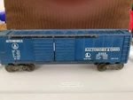 Lionel 6468 Baltimore & Ohio Box Car Train Blue No. Fixed Price $15.00.