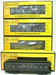 Mth 30-6244 Nickel Plate Railking O-27 Madison Passenger (set Of 4) Ln/box. Fixed Price $199.99.