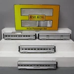 Mth 30-6754 Rock Island 60' Streamlined Abs Passenger Car (set Of 4) Ex. Fixed Price $189.99.