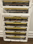 Mth Premier Seaboard 5-CAR 70 Abs Passenger Set- Ribbed 20-6515 & 20-6615 Nib. Fixed Price $525.00.