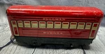 Marx Scale Wheel Metal Pullman Bogota Passenger Car 1:48 Gauge Pressed Tin. Fixed Price $18.00.