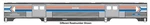 Walthers Proto Ho Amtrak Phase I #1049 73' Budd Baggage Car 920-13071. Fixed Price $99.99.