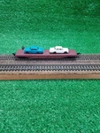Lima Ho Santa Fe Flat Car W/ Vehicles A.t.s.f 94138. Fixed Price $14.99.