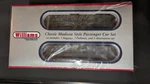 Williams Gauge 43471 Green 60 Ft Pullman Madison Car Passenger Set Nib. Fixed Price $225.00.