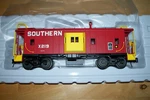 Atlas "o" Scale Trainman #2001749-1 Southern (three Rail) Bay Window Caboose. Fixed Price $100.00.