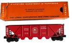 Postwar Lionel 6736 Hopper Car With Original Box (detroit & Mackinac). Fixed Price $109.00.