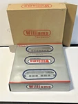 Williams "bachmann" O-27 Ga 43250 Silver Streak STREAMLINER3 Pass. Car Brand New. Fixed Price $175.00.