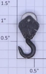 Lionel 6560-13 Gauge Black Metal Crane Hook And Pulley. Fixed Price $5.00.