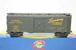 Athearn Ho Scale Fec Florida East Coast 40' Express Box Car #610 Nos 92253. Fixed Price $34.00.