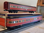 Very Rare Lionel Gauge Sp Daylight 4-CAR Aluminum Passenger Set 6-29115. Fixed Price $1000.00.