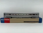 Walthers Ho #932-6425 Santa Fe 85 Budd Lounge Passenger Car Atsf Metal Wheels. Fixed Price $59.99.