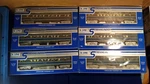 Lot 6 K-line Streamliners Illuminated Passenger Cars Colorado Eagle Gauge Nib. Fixed Price $150.00.