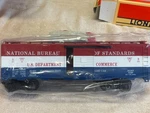 Lionel 6-52098 Cal-stewart 1996 Ttos U.s. Dept Of Commerce Box Car, Lnib Cond. Fixed Price $22.25.