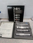 Kato 106-021 Smooth Side Passenger Set Amtrak Coach Sleeper Baggage Dome. Fixed Price $175.00.