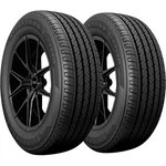 (qty 2) 205/50R17 Firestone FT140 89V Sl Black Wall Tires. Fixed Price $232.98.