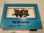 Prussia Authentic Ho Scale Coach New In Box! Bachmann 43-1046. Fixed Price $9.99.
