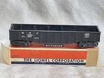 Lionel Post-war- 6462 New York Central Gondola 0/027 Good Condition. Fixed Price $29.95.